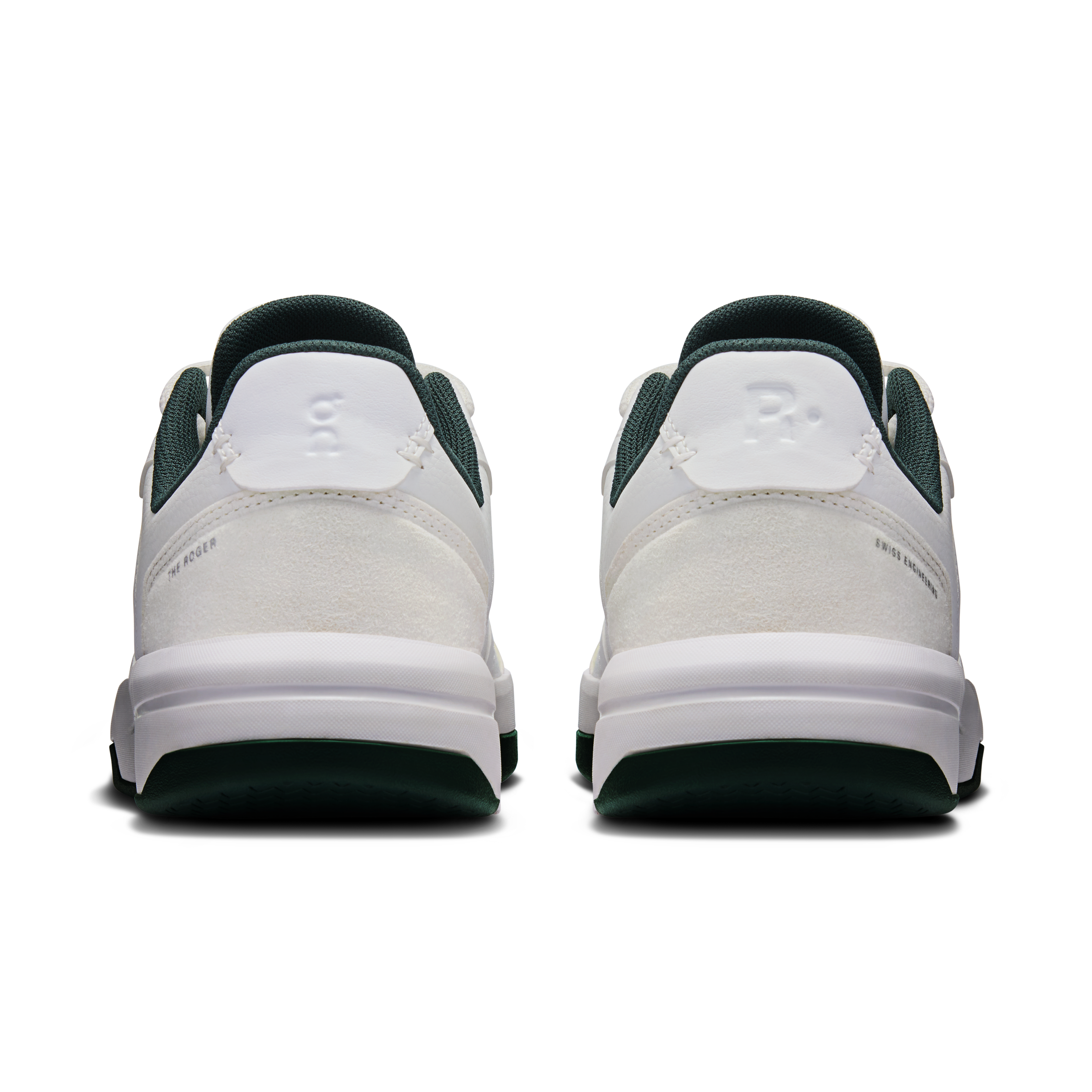 on running the roger clubhouse white evergreen (women's)