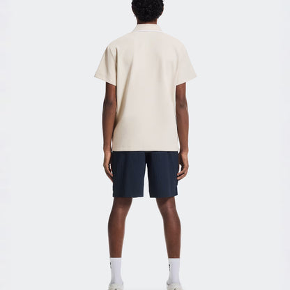 On Courtside Polo Sand | White