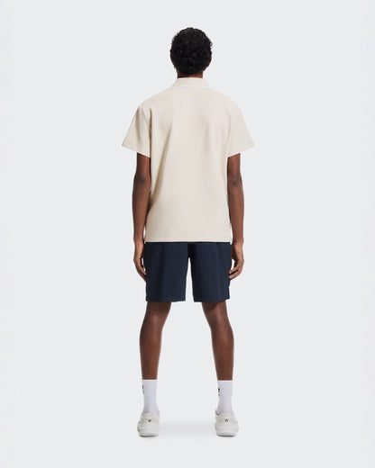 On Courtside Polo Sand | White