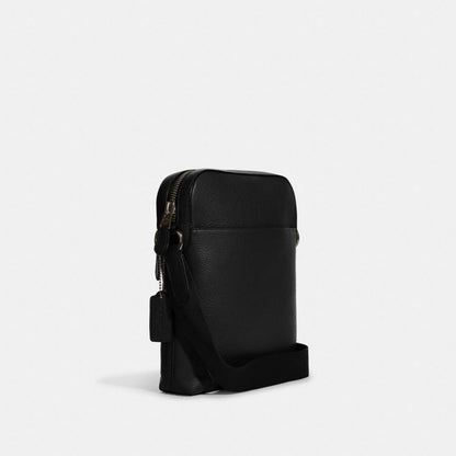 Coach Houston Flight Bag Gunmetal Black