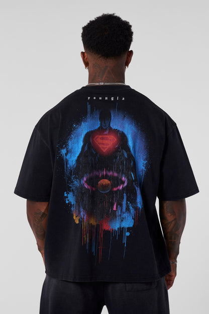 YoungLA 4044 - Superman Graphic Tees The Painting