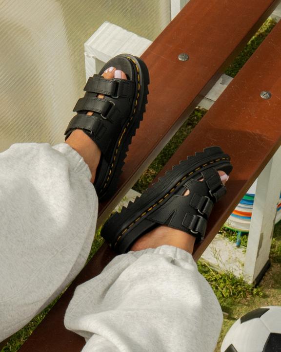 Dr Martens Raine Slide - Black