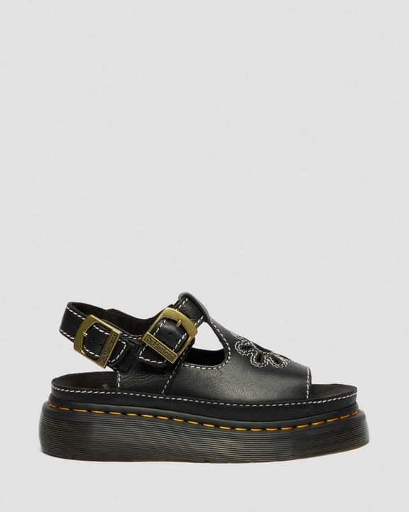 Dr Martens Dunnet Flower - Black