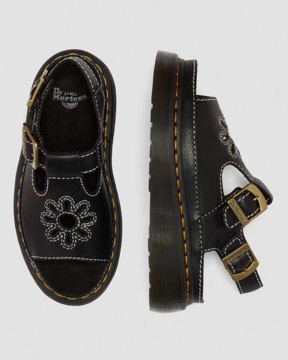 Dr Martens Dunnet Flower - Black