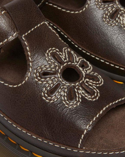 Dr Martens Dunnet Flower - Brown