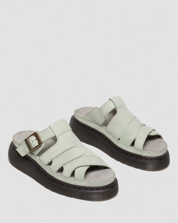 Dr Martens Maxxy Slide - Sage Green