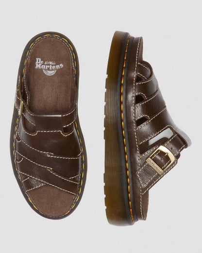 Dr Martens Maxxy Slide - Brown