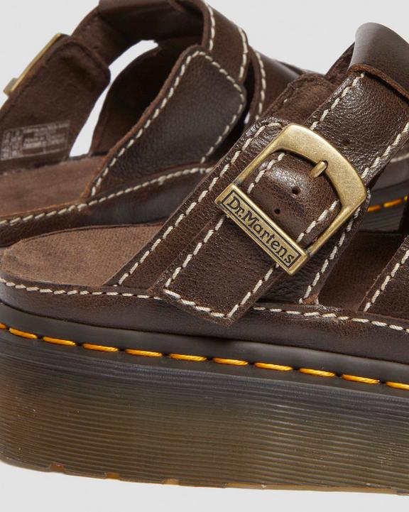 Dr Martens Maxxy Slide - Brown
