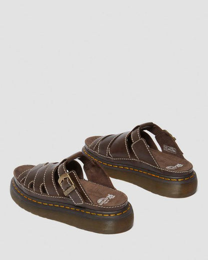 Dr Martens Maxxy Slide - Brown