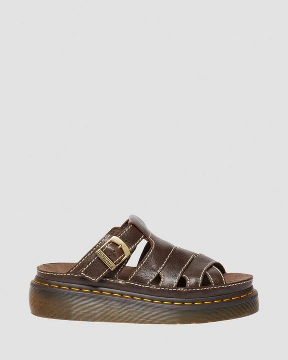 Dr Martens Maxxy Slide - Brown