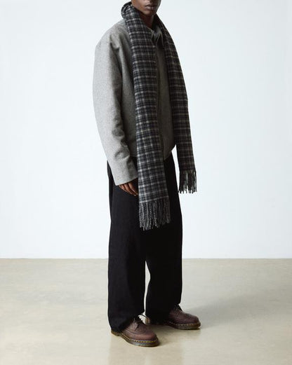 Dr Martens Crazy Horse Leather Brogue Shoes - Dark Brown