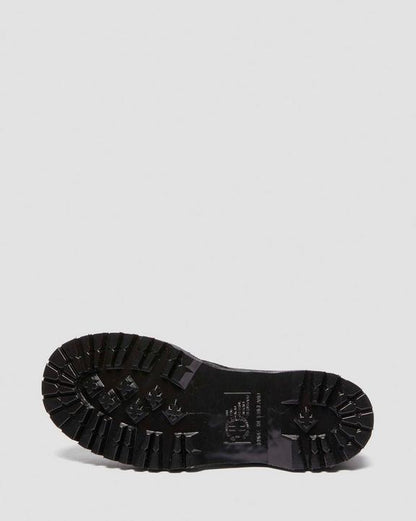 Bex Bump Toe Leather Boots - Black - Mens