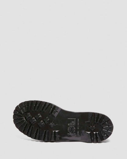 Dr. Martens Bex Bump Toe Leather Shoes Black - Mens