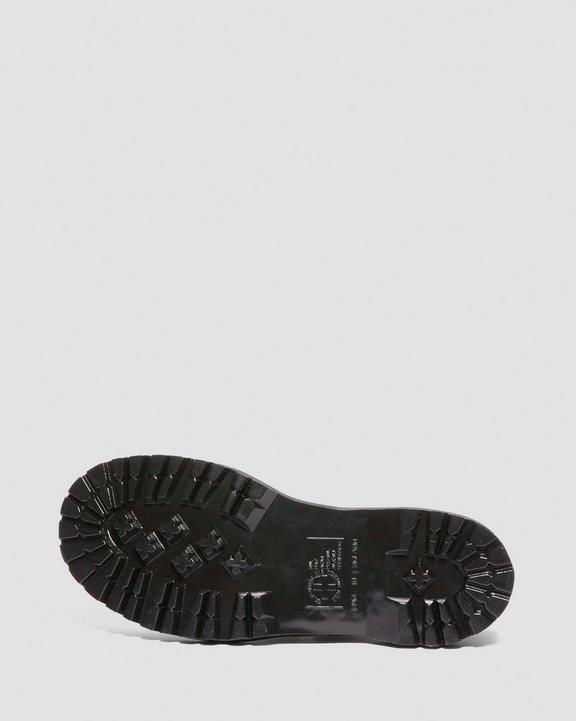 Dr. Martens Bex Bump Toe Leather Shoes Black - Mens