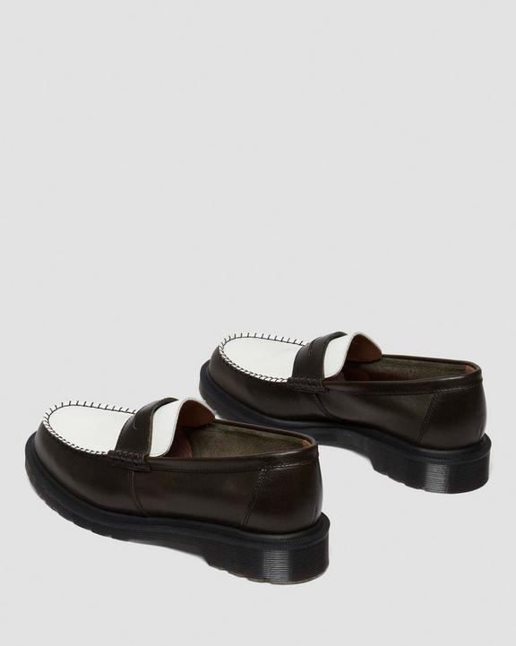 Dr. Martens Penton Olive+White - Mens