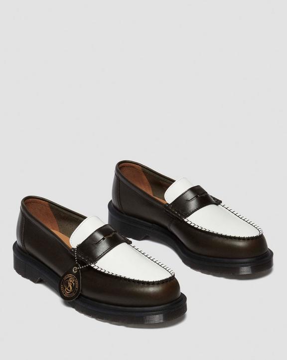 Dr. Martens Penton Olive+White - Womens