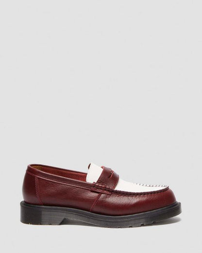 Dr Martens Penton Made In England - Burgundy+White