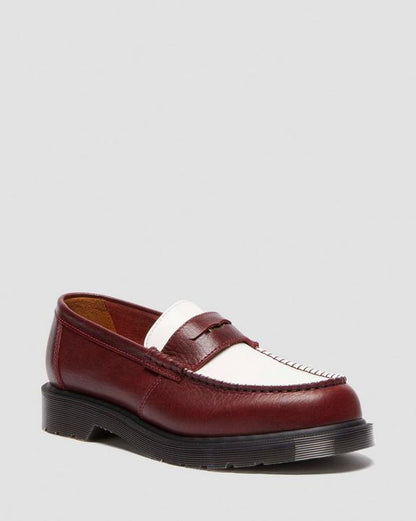 Dr Martens Penton Made In England - Burgundy+White