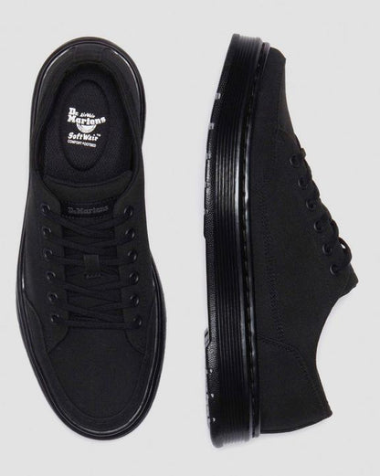 Dr. Martens Brookline Black Canvas - Womens