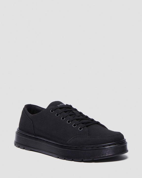 Dr. Martens Brookline Black Canvas - Womens