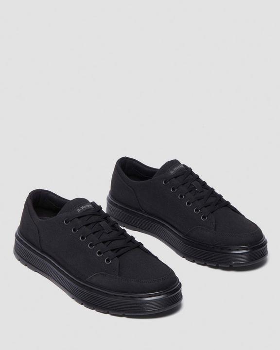 Dr. Martens Brookline Black Canvas - Womens