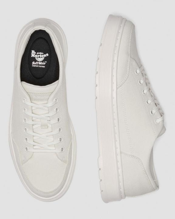 Dr. Martens Brookline Off White Canvas - Womens