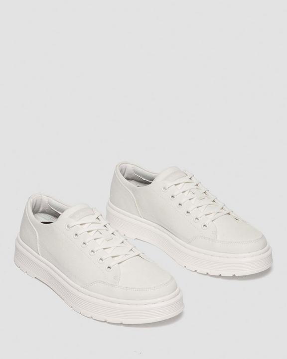 Dr. Martens Brookline Off White Canvas - Womens