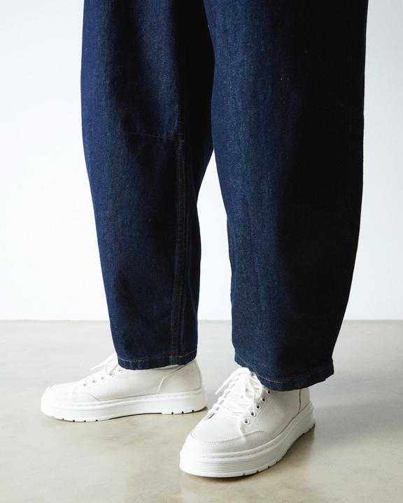 Dr. Martens Brookline Off White Canvas - Mens