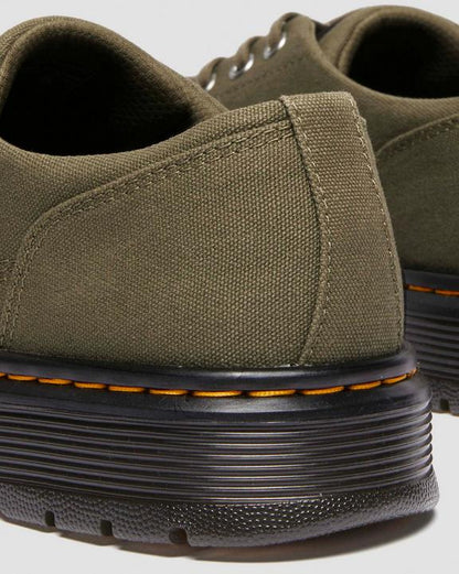Dr. Martens Brookline Dms Olive Canvas - Womens