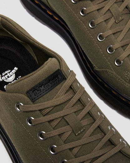 Dr. Martens Brookline Dms Olive Canvas - Womens