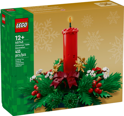 Lego Christmas Table Decoration