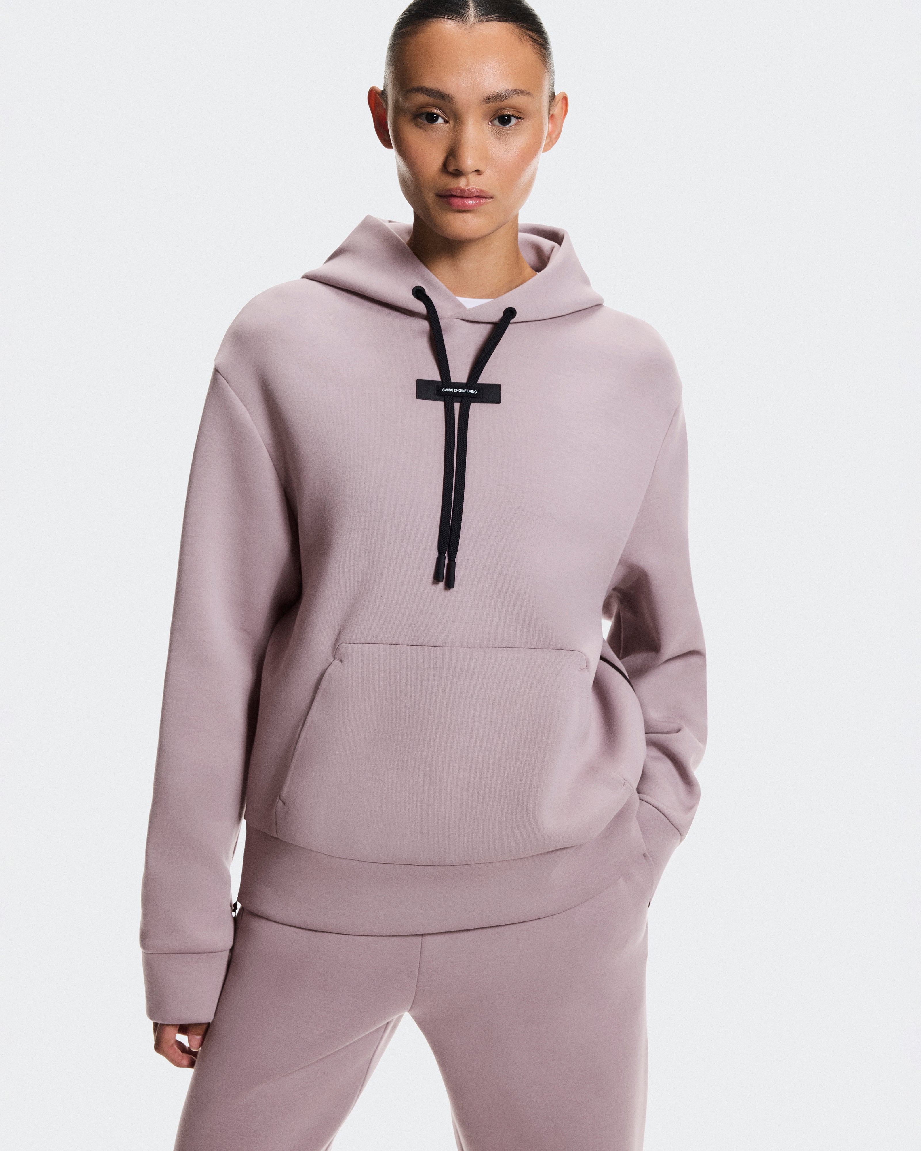 On Focus Tech Hoodie Heron (Women'S)