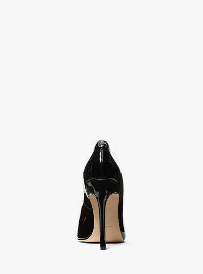 Michael Kors Elyse Patent Leather Pump BLACK