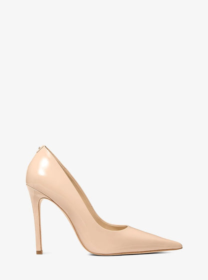 Michael Kors Elyse Patent Leather Pump LIGHT BLUSH
