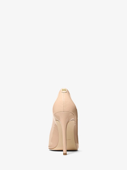 Michael Kors Elyse Patent Leather Pump LIGHT BLUSH