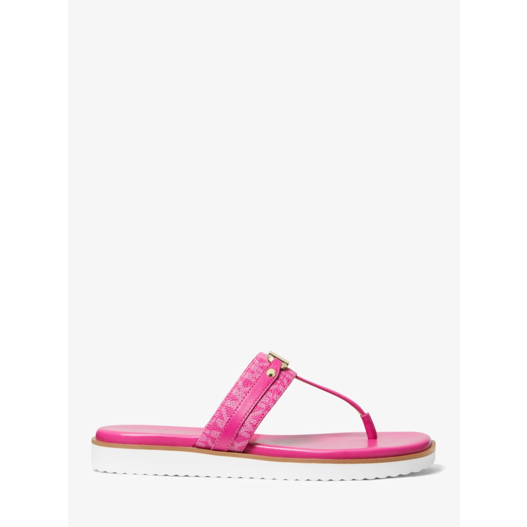 Michael Kors Farrah Signature Logo Sandal