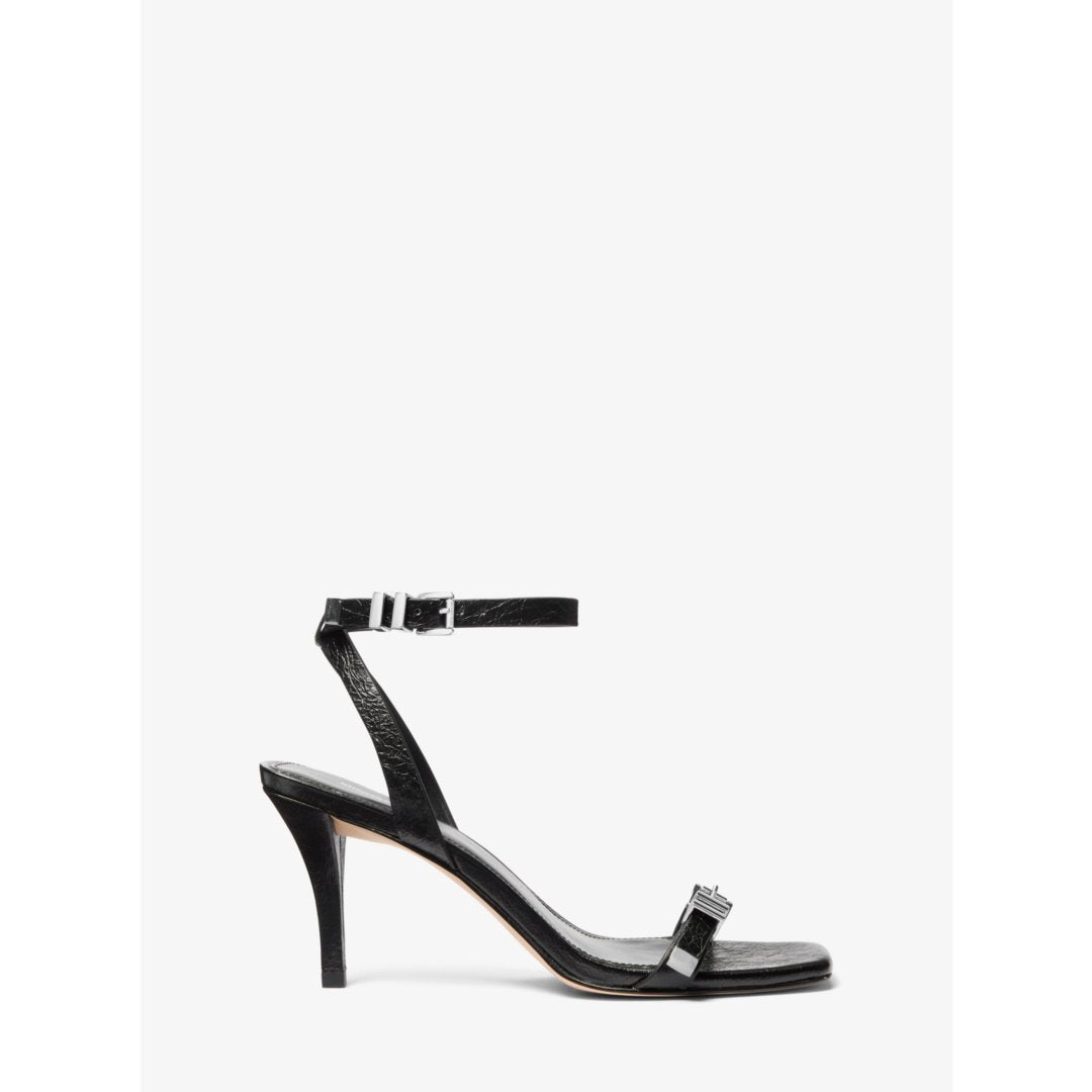 Michael Kors Darrington Crackled Leather Sandal