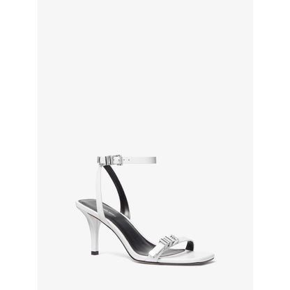 Michael Kors Darrington Crackled Leather Sandal