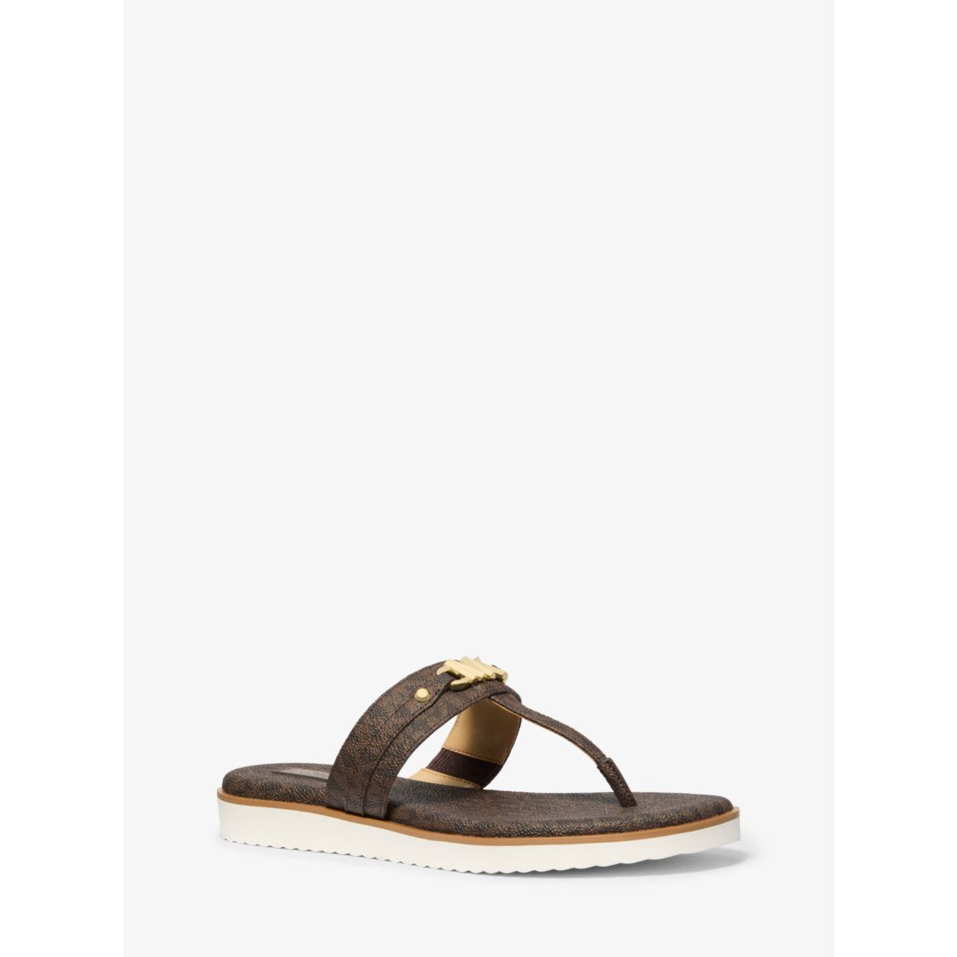 Michael Kors Farrah Signature Logo Sandal
