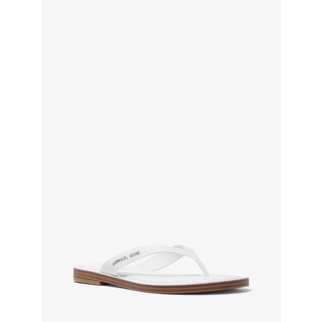 Michael Kors Koko Leather Flip Flop