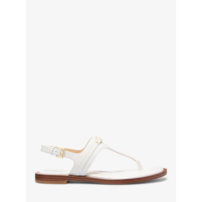 Michael Kors Mandy Leather T-Strap Sandal