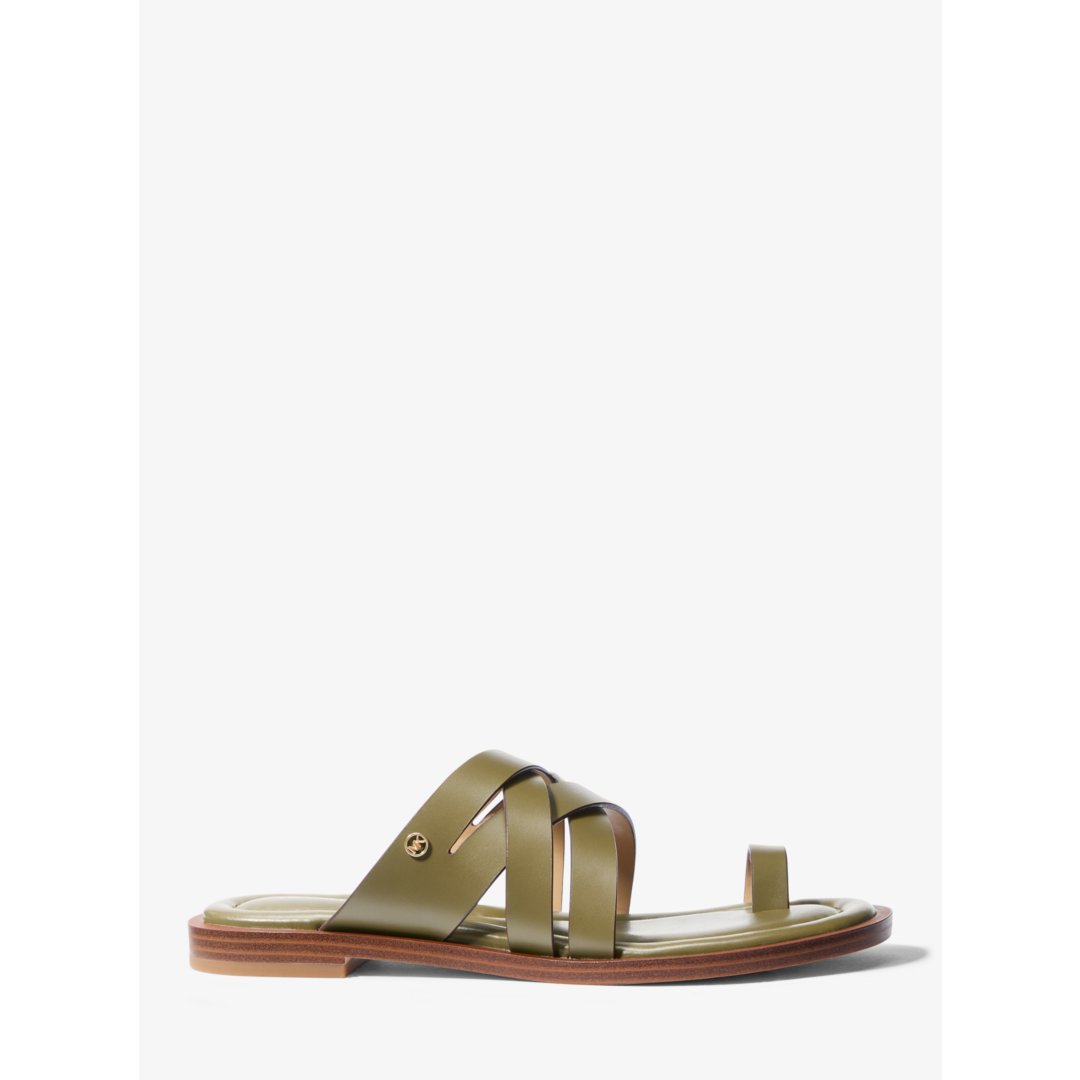 Michael Kors Nora Leather Sandal