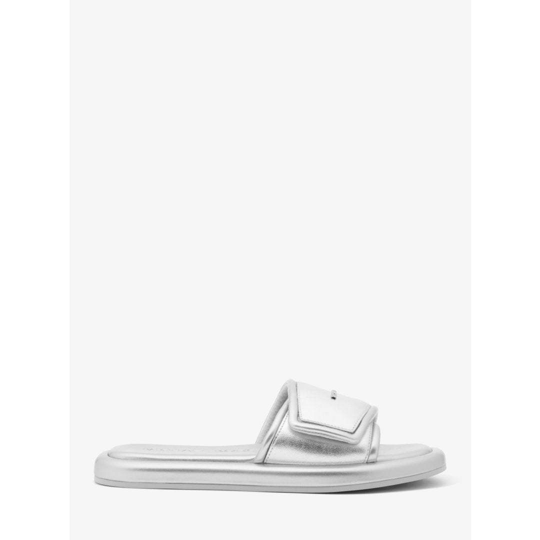 Michael Kors Suki Metallic Slide Sandal