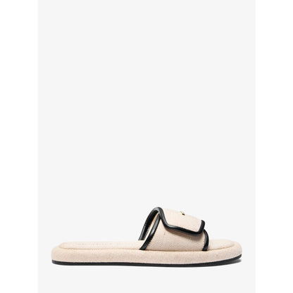 Michael Kors Suki Canvas Slide Sandal