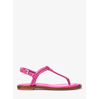 Michael Kors Astra Leather T-Strap Sandal
