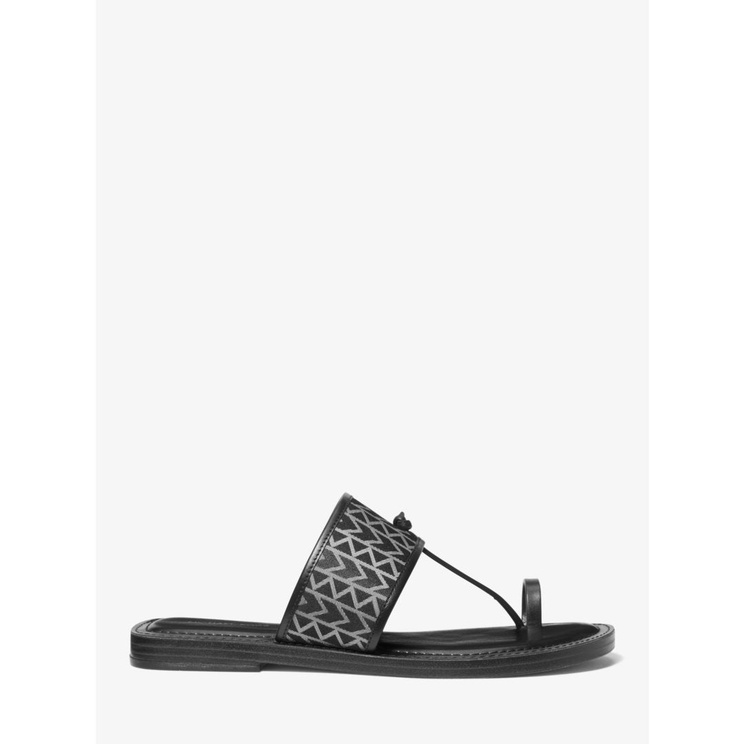 Michael Kors Ashtin MK2000 Logo Jacquard Sandal