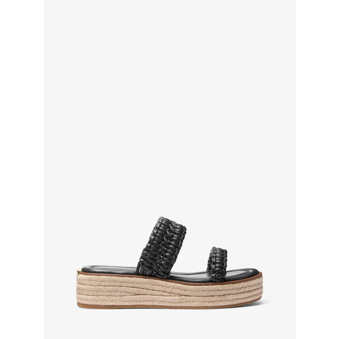 Michael Kors Audrina Braided Slide Sandal