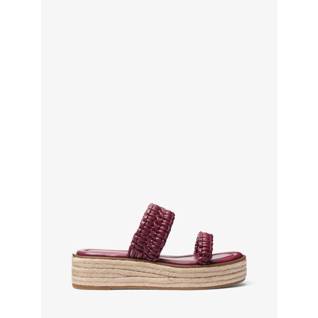 Michael Kors Audrina Braided Slide Sandal