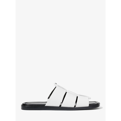 Michael Kors Indy Leather Slide Sandal