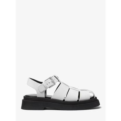 Michael Kors Indy Fisherman Leather Sandal